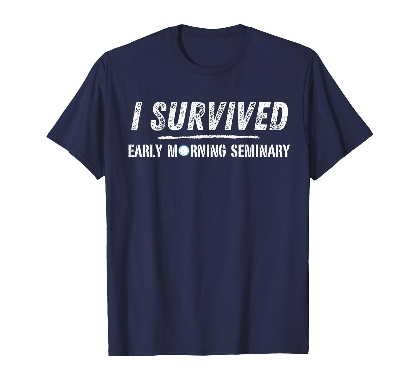 LDS Early Morning Seminary I Survived T-Shirt