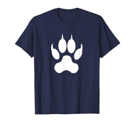 Wolf Paw Print t-shirt T-Shirt