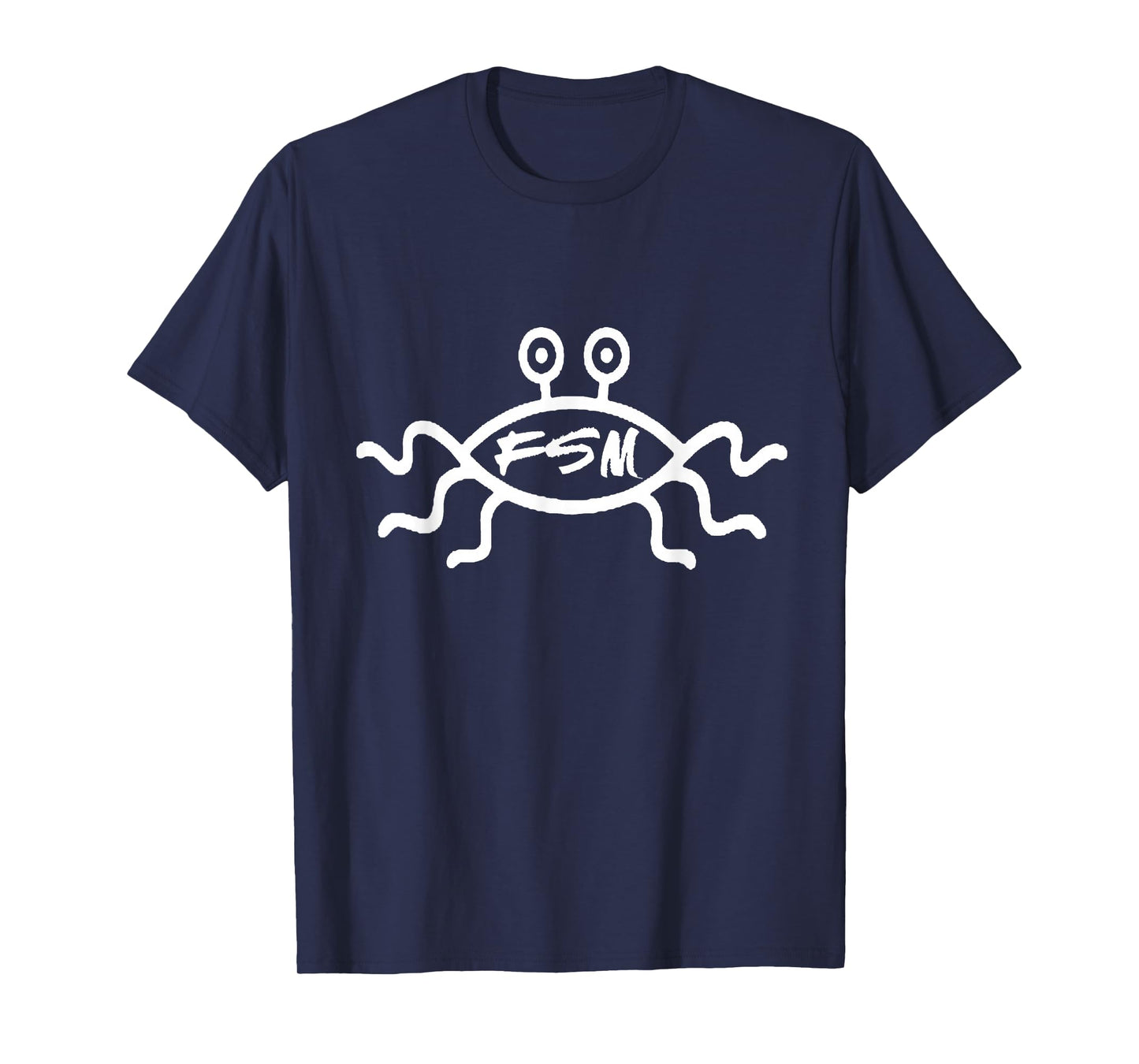 FSM Flying Spaghetti Monster Pastafari Atheist Religion T-Shirt