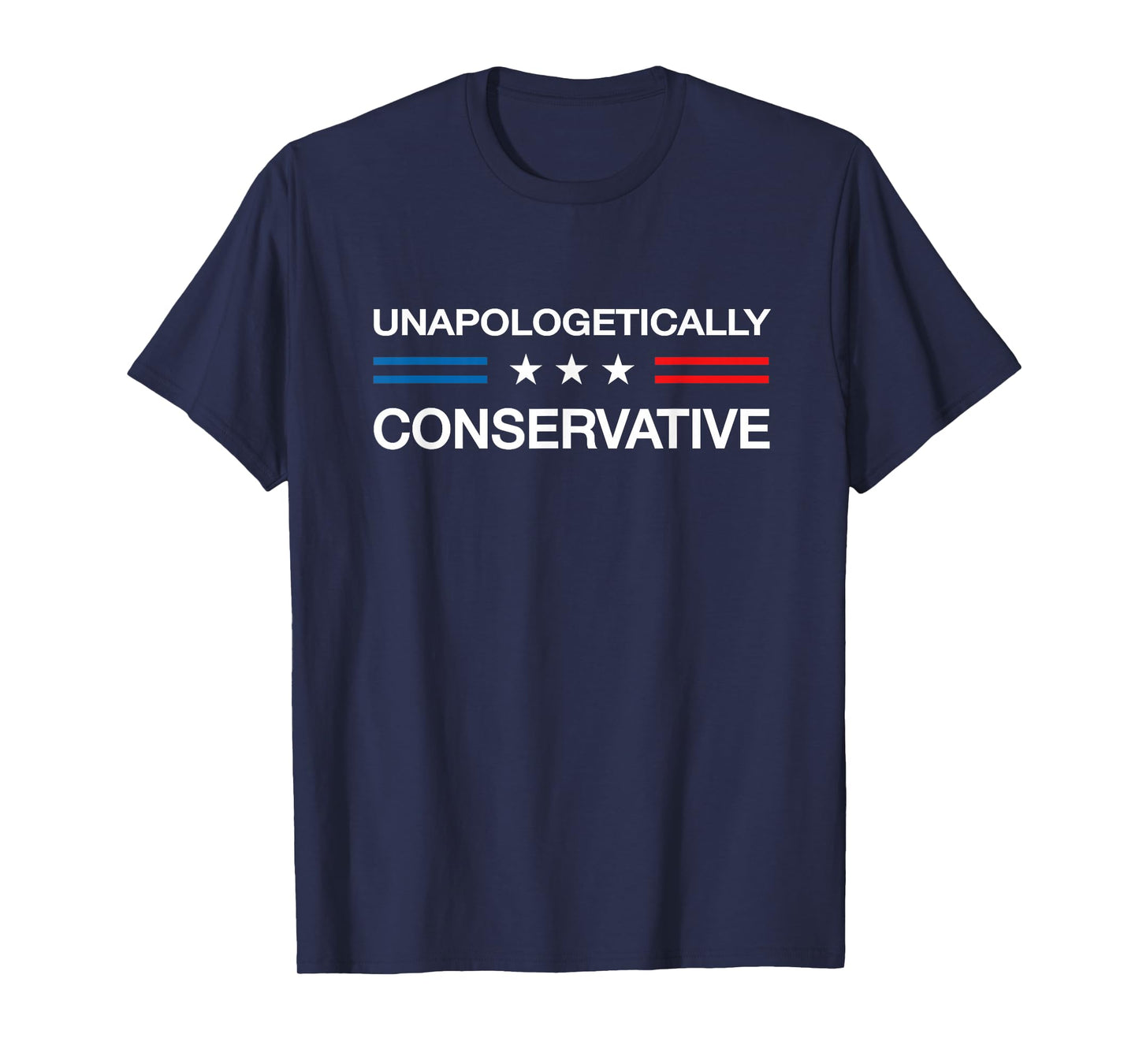 Unapologetically Conservative Voting Election 2024 Patriotic Conservative Voter T-Shirt - Black, Small, Unisex-Adults, Short Sleeve, T-Shirt, Patriotic, Country, USA Flag, Election 2024