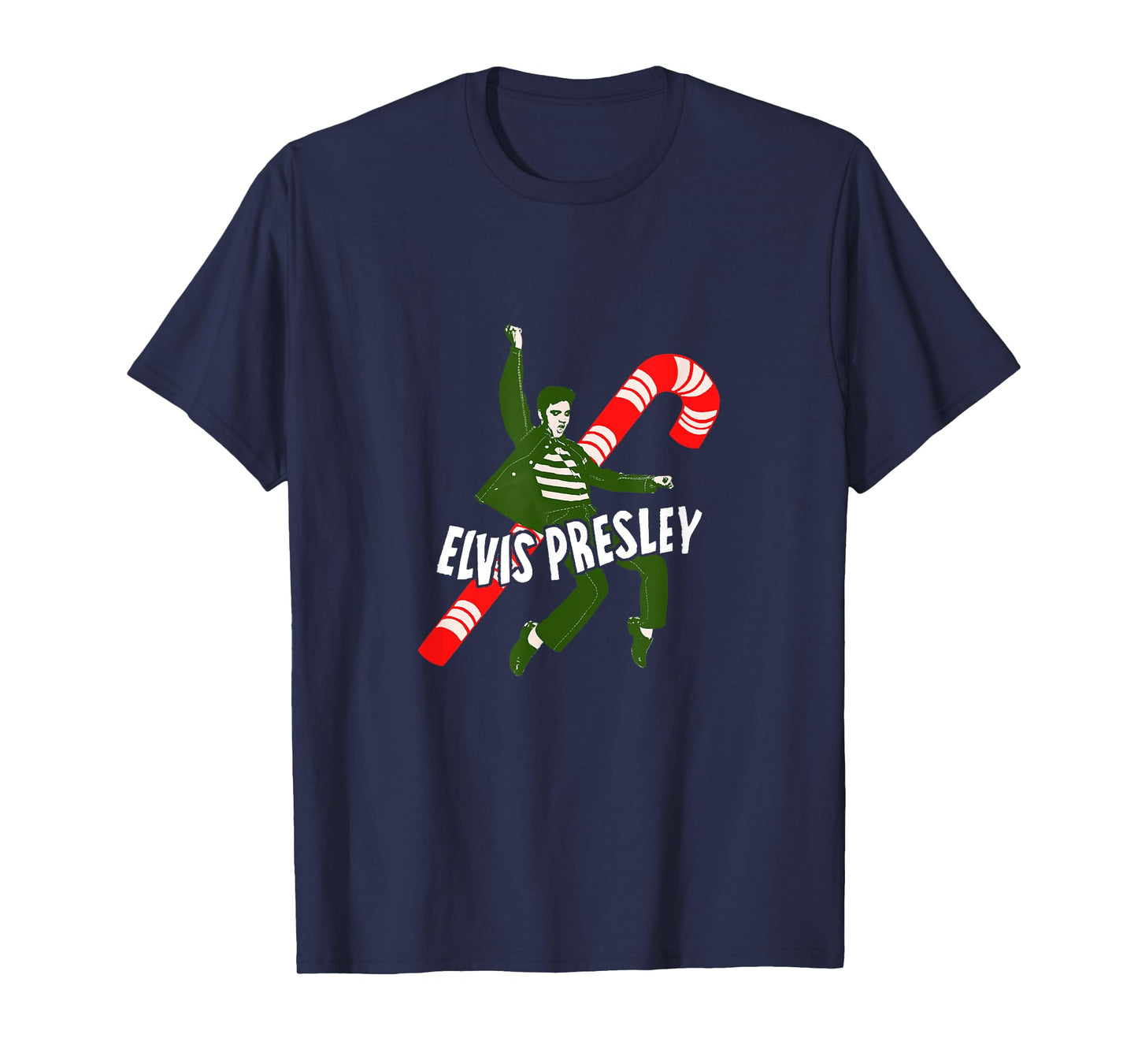 Elvis Candy Cane T-Shirt