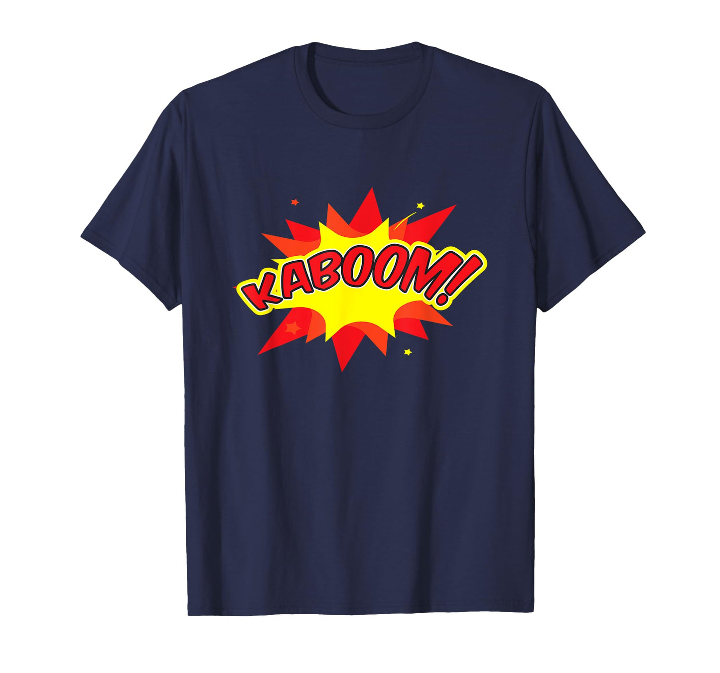 KABOOM Pop Art Comic Book Speech Bubbles Street Graffiti Art T-Shirt