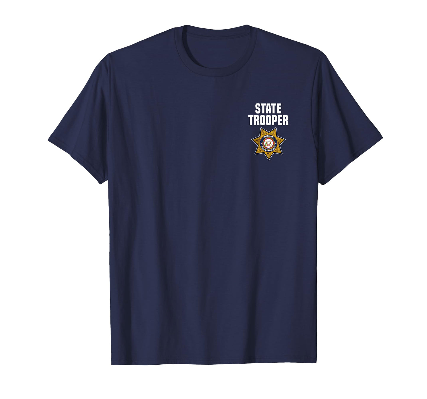 State Trooper Highway Patrol Police Officer Uniform T-Shirt T-Shirt