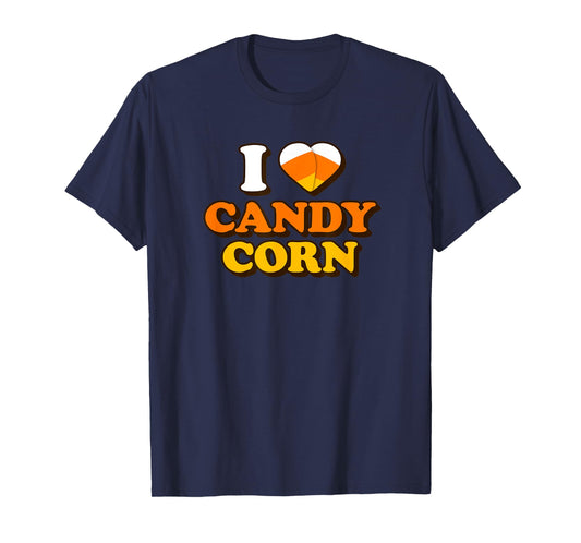Halloween Candy Corn Lover I Love Candy Corn T-Shirt