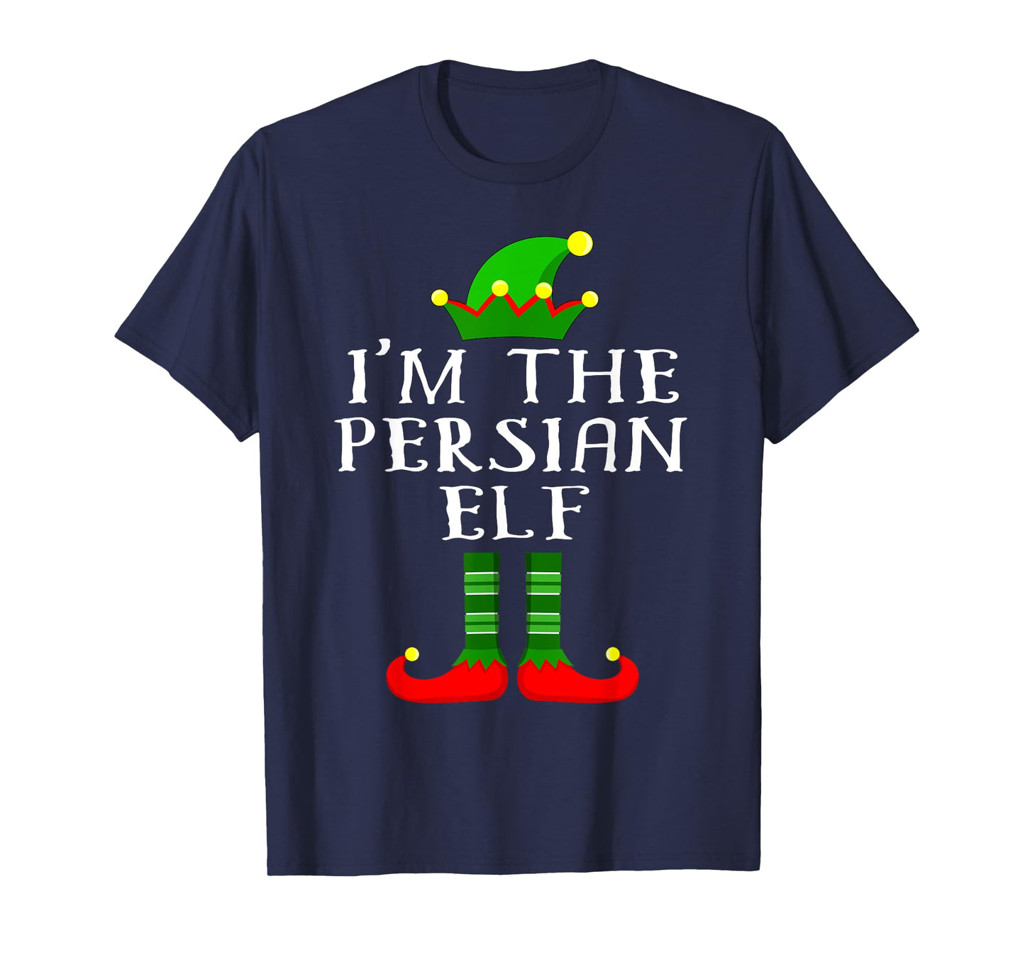Iranian Persian Elf T Shirt Matching Family Christmas Tee T-Shirt