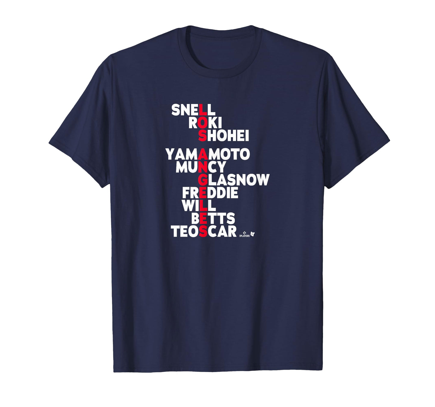 Los Angeles Names 2025 - Los Angeles Baseball T-Shirt
