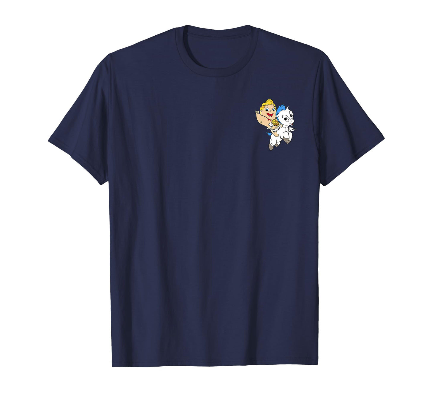 Disney Hercules Pocket Baby Riding Pegasus T-Shirt Small