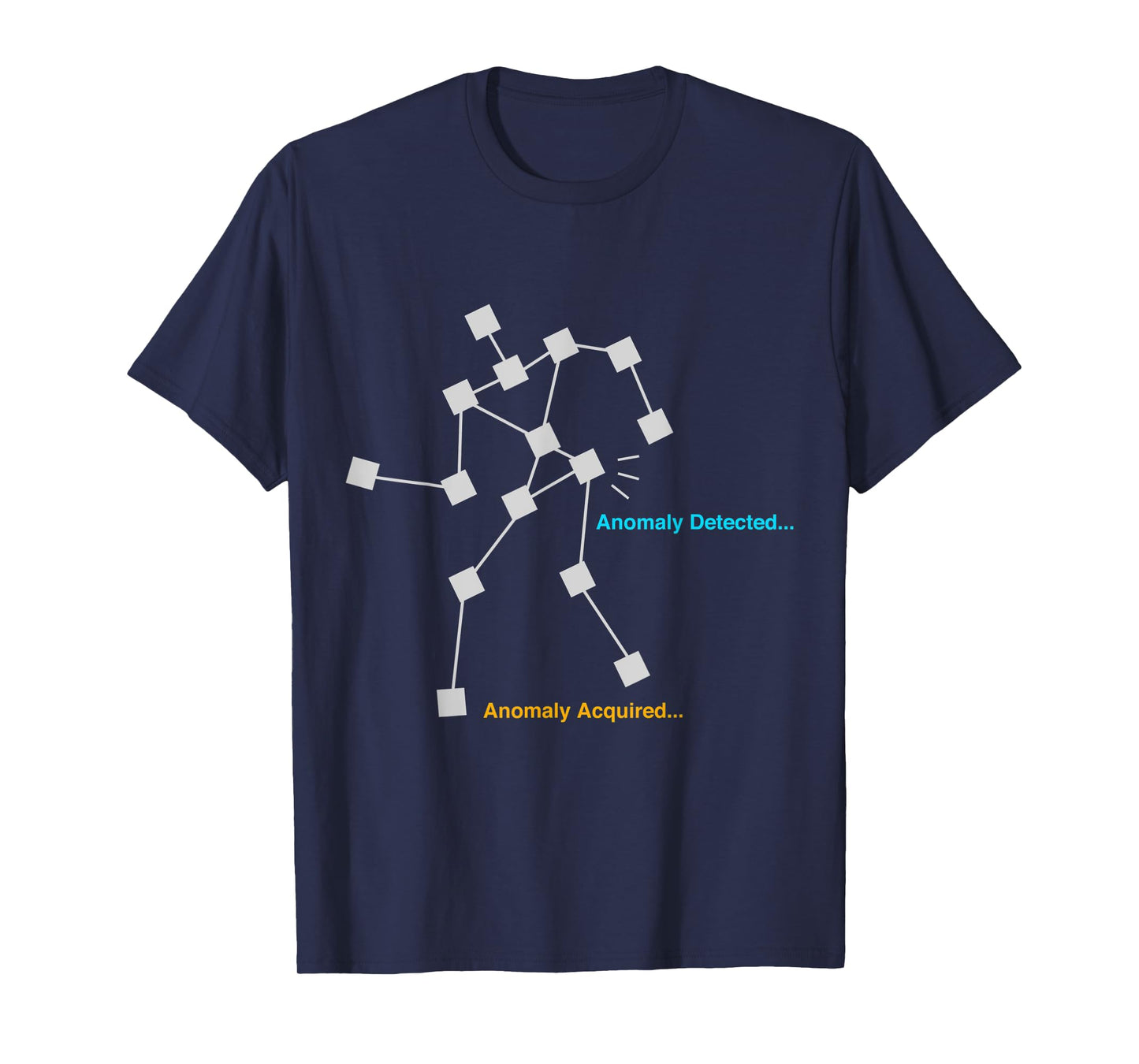 Ghost Hunting SLS Paranormal Spirit Funny Anomaly Detected T-Shirt