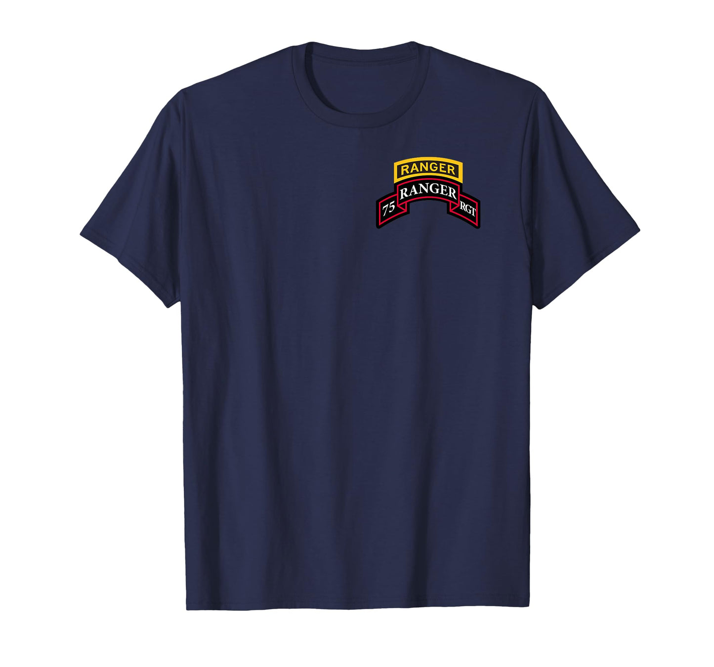Army Ranger Shirt - 75th Ranger - Scroll & Tab "Classic" T-Shirt