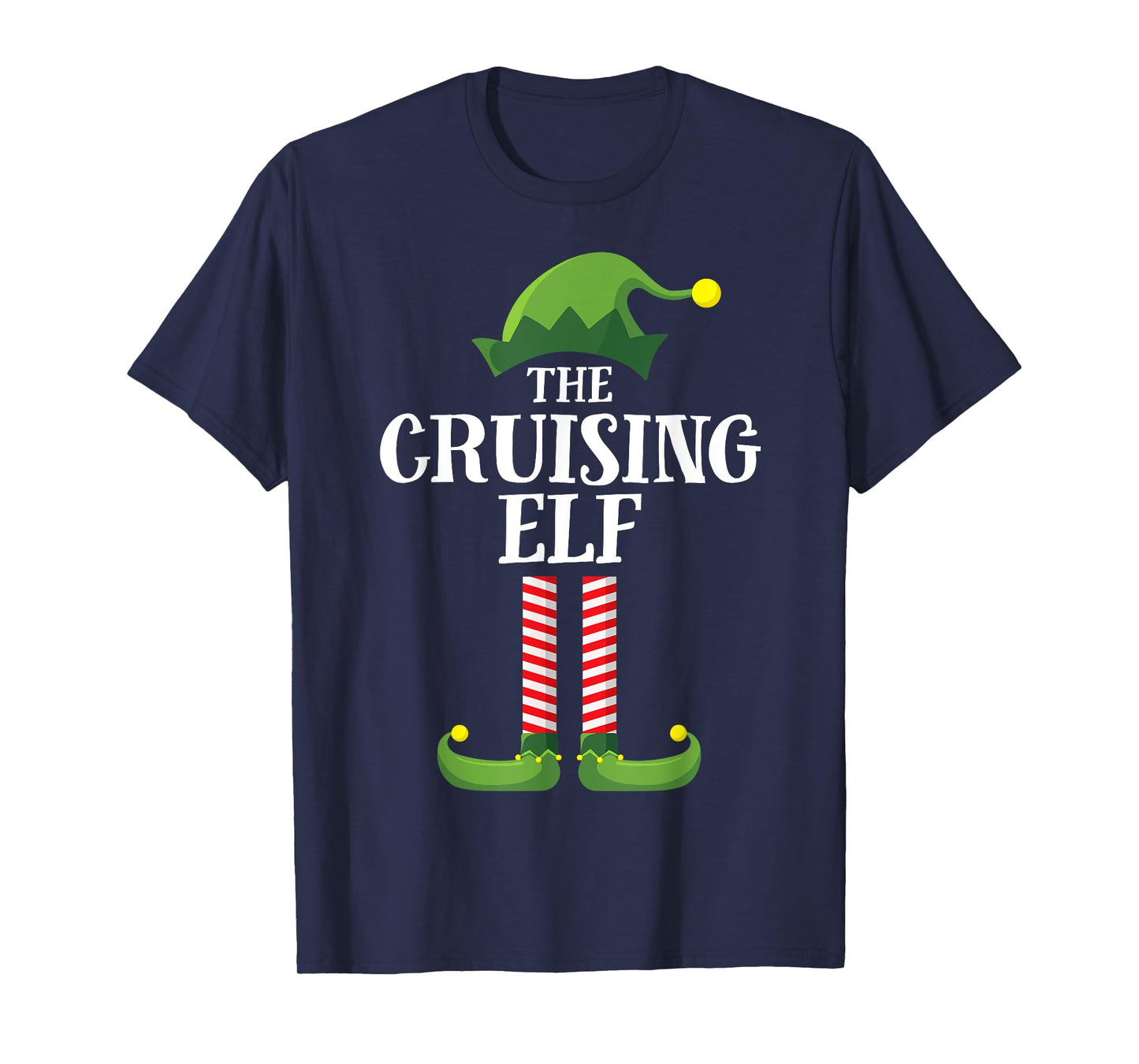 Cruising Elf Matching Family Cruise Christmas Funny Group T-Shirt