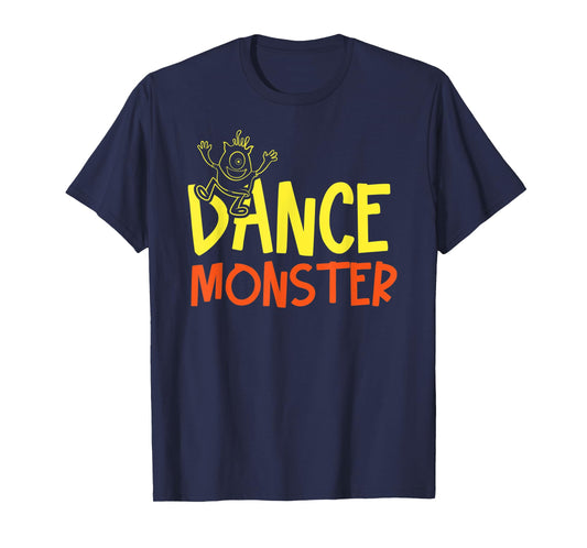Cool Dance Monster Artwork Dancing Music Lovers T-Shirt