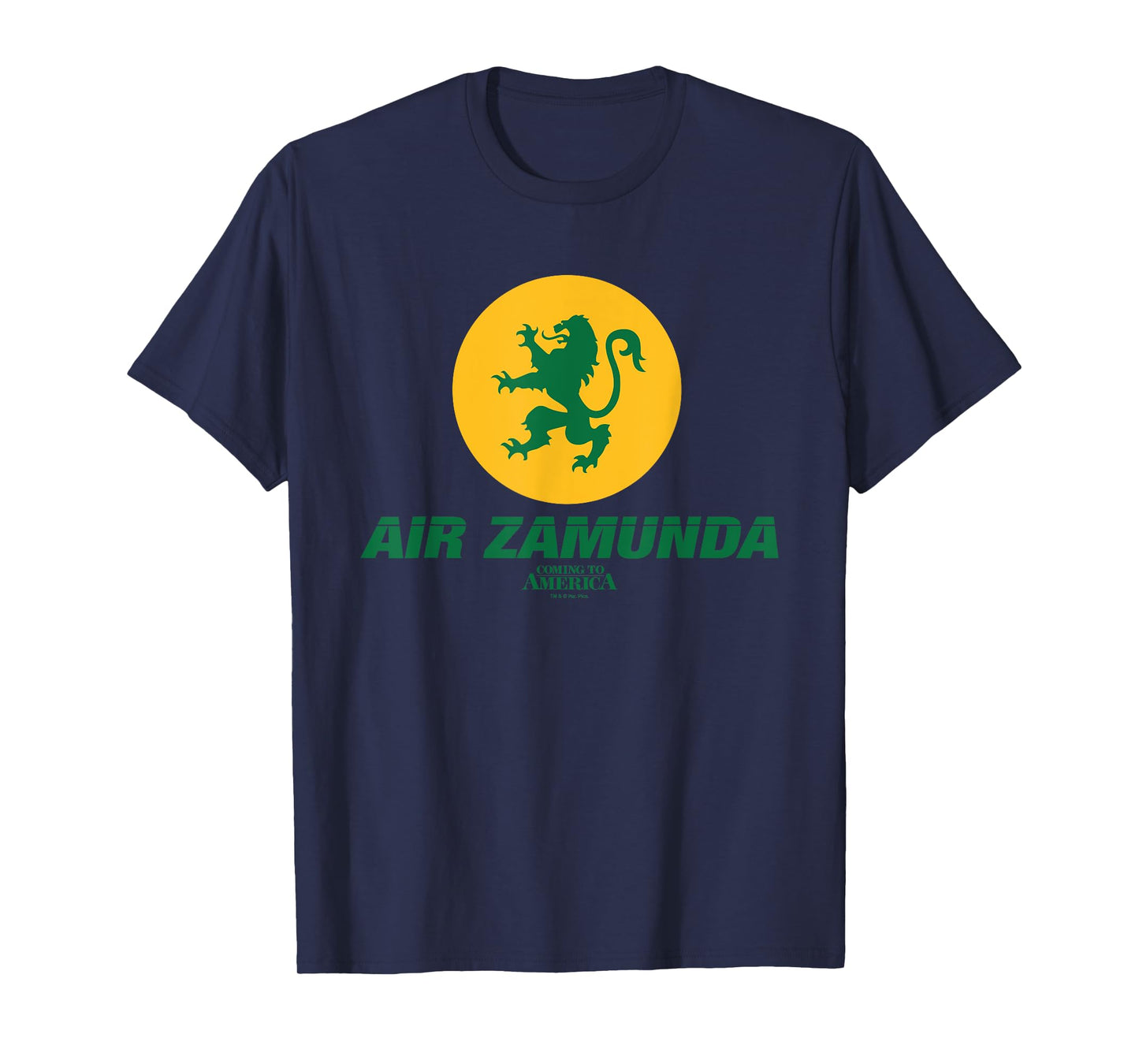 Coming To America Air Zamunda Green Lion Logo T-Shirt