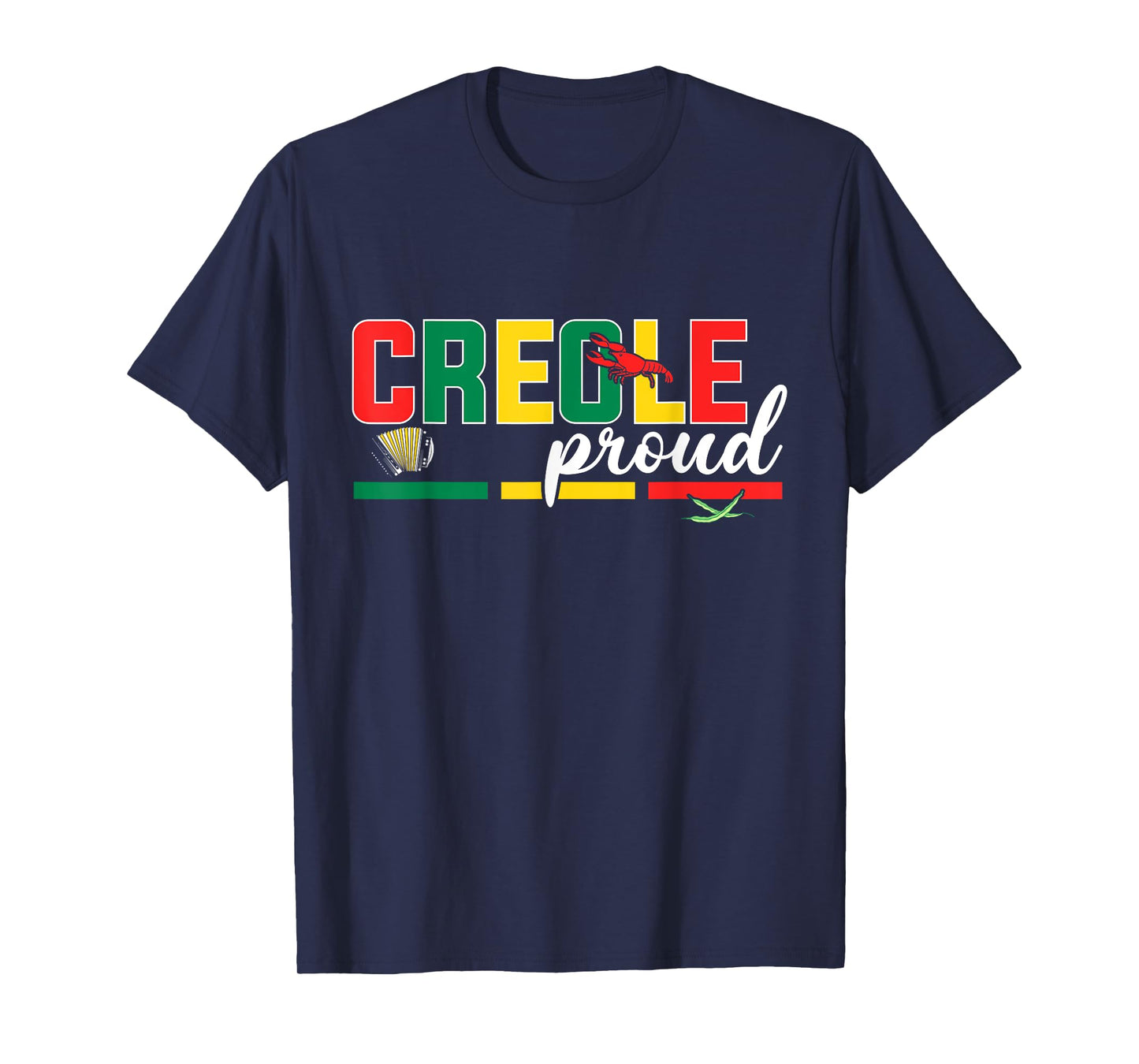 Zydeco Creole Proud of Zydeco Music Festivals Trail Rides T-Shirt