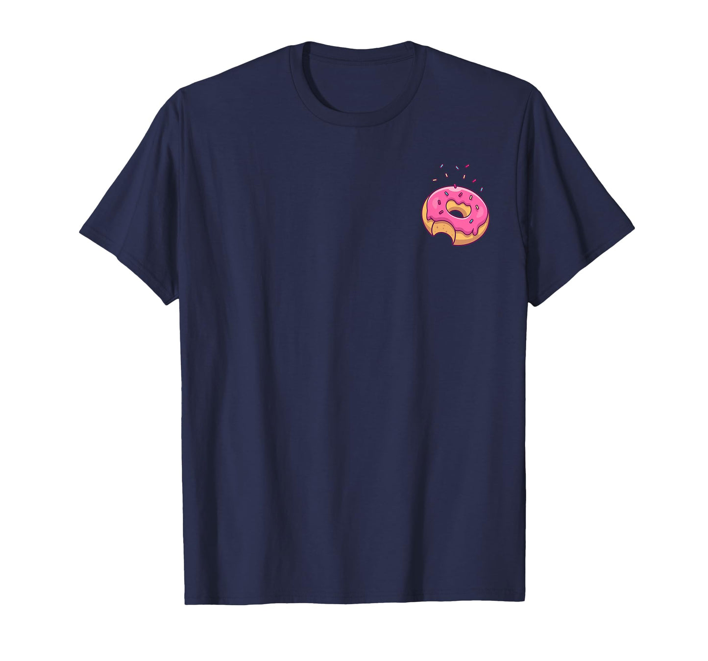 Pink Sprinkle Donut Pocket Doughnut Lovers T-Shirt