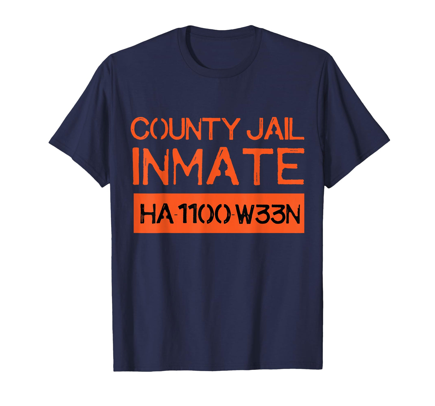 Country Jail Inmate Prison Costume Easy T-Shirt