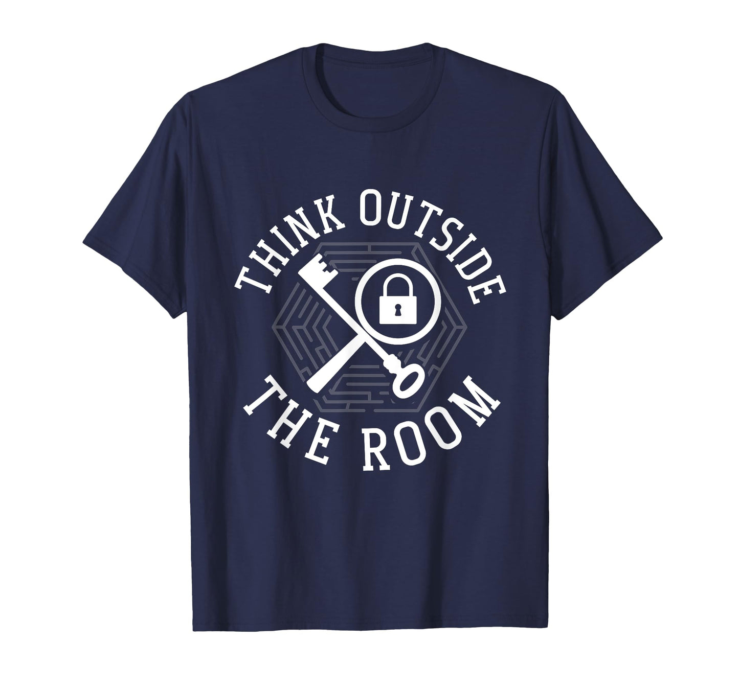 Escape Room Solving Mystery Think Outside The Room T-Shirt