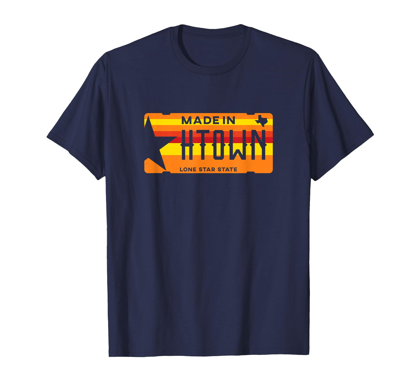 Made in H-Town Vintage Born in Houston Texas T-Shirt
