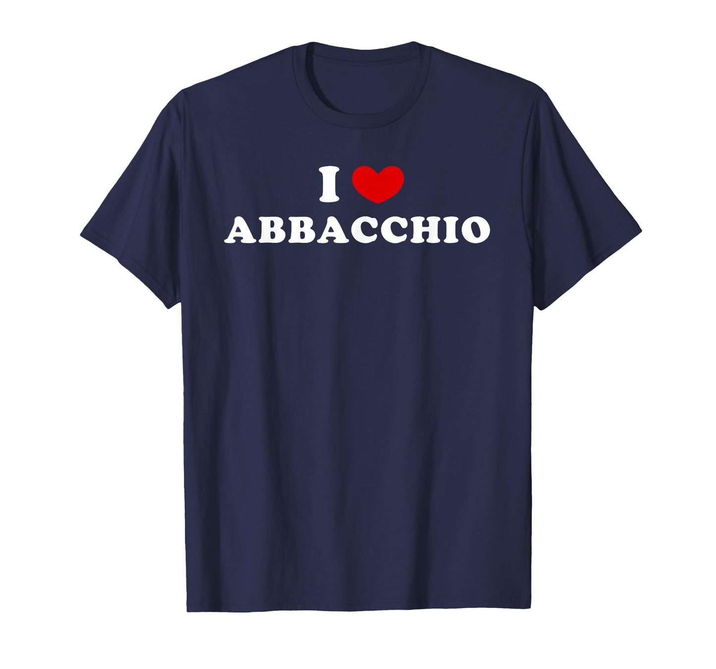 I Love Abbacchio, I Heart Abbacchio T-Shirt