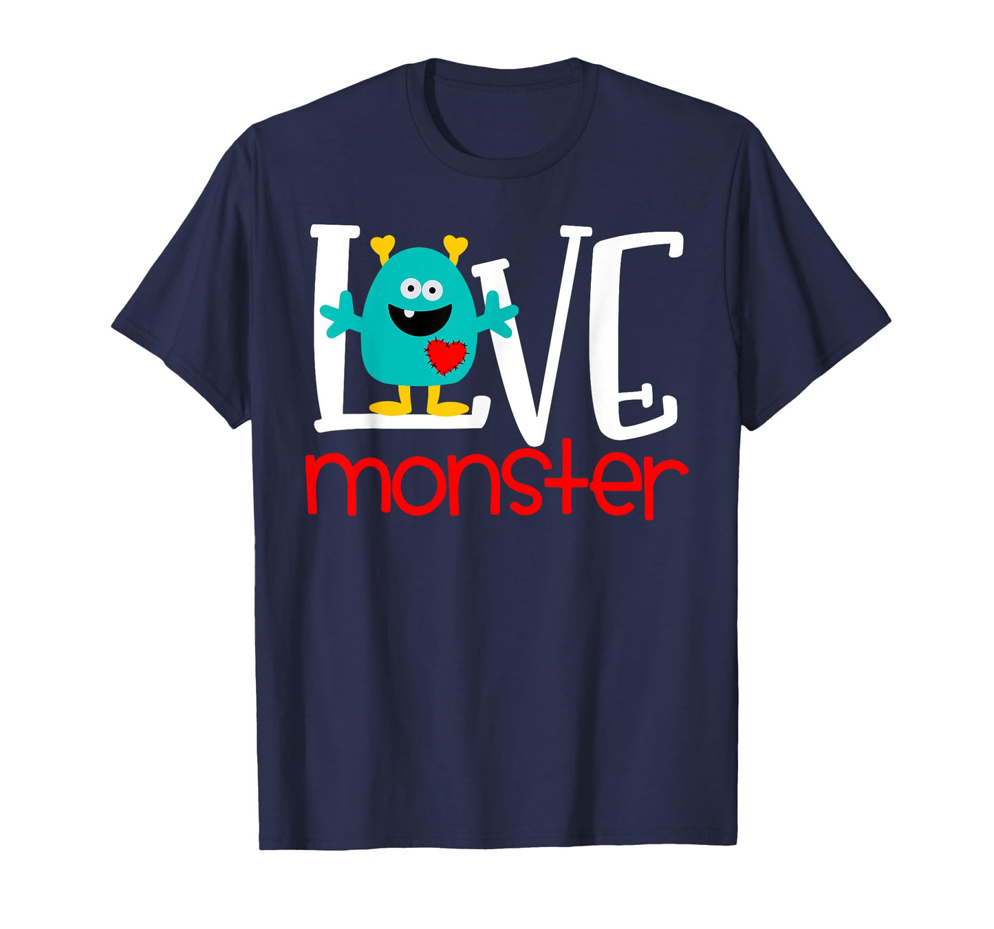 Cute Love Monster Valentine T-Shirt