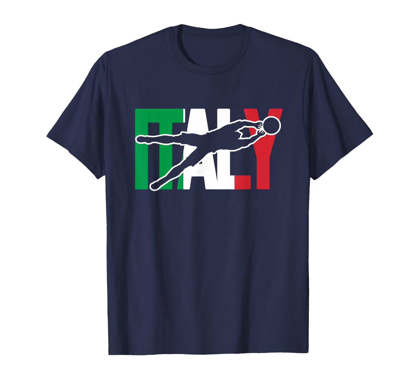 Italy Soccer Jersey Italia Azzurri Gifts for Italian Soccer T-Shirt