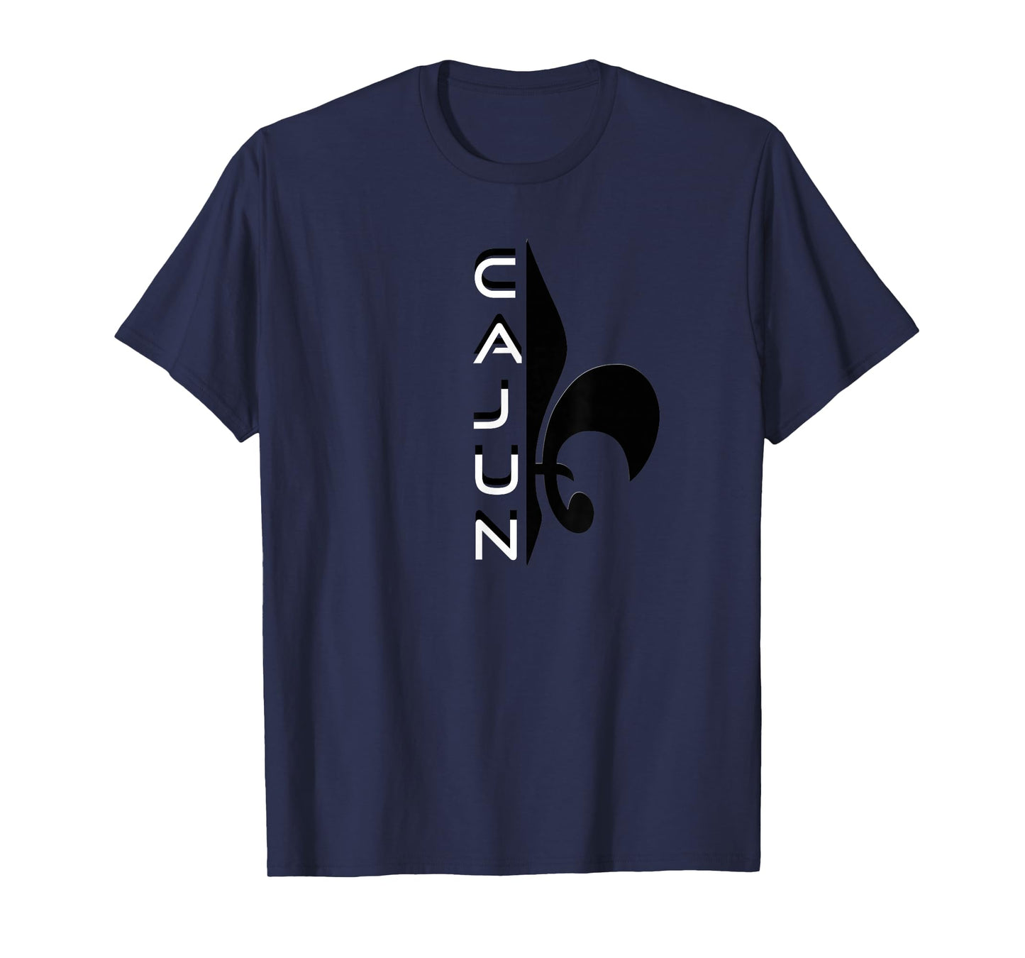 Proud Cajun Fleur Louisiana Pride State Symbol T-Shirt
