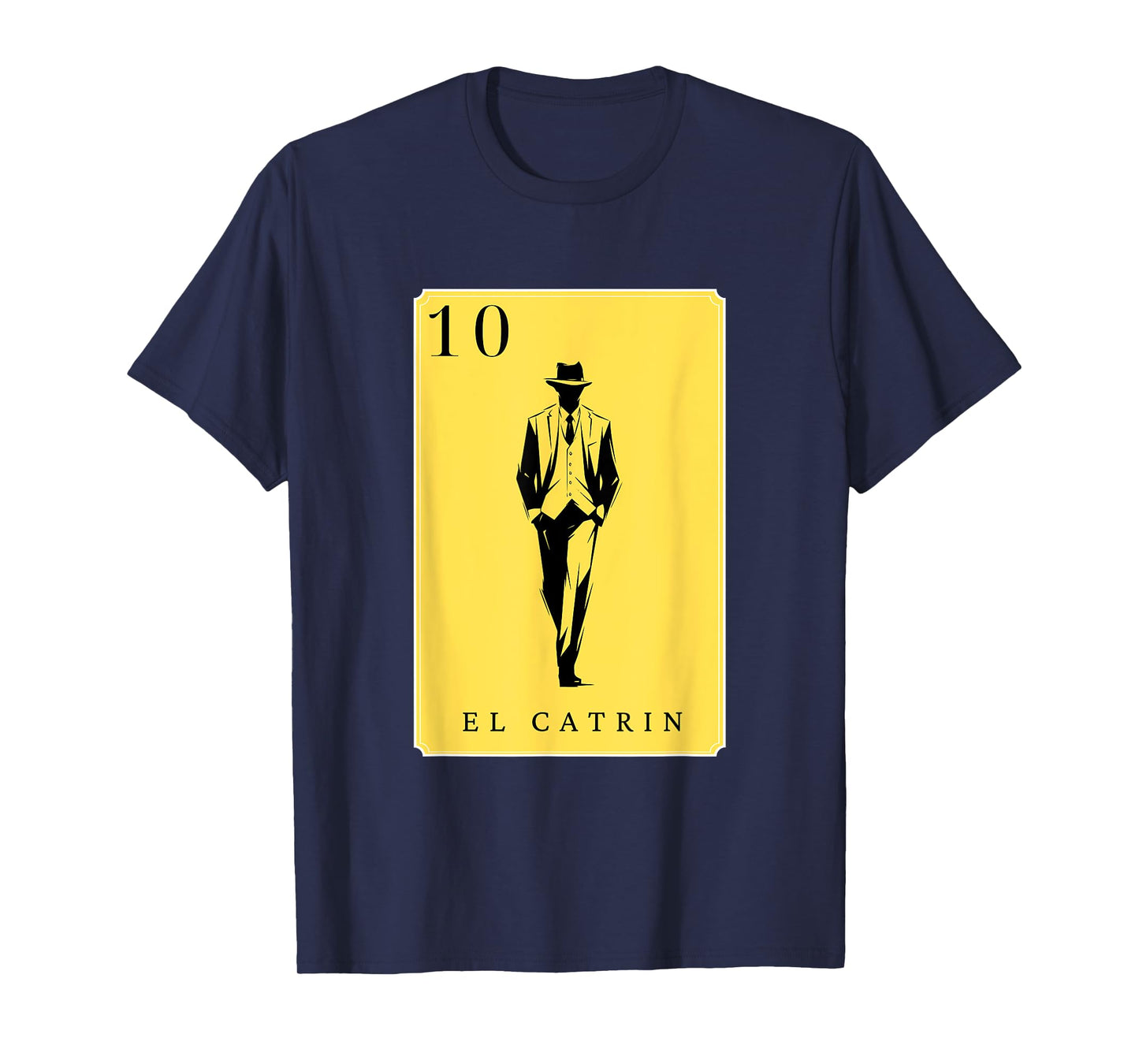 El Catrin Funny Spanish-Mexican Bingo Cards El Catrin T-Shirt