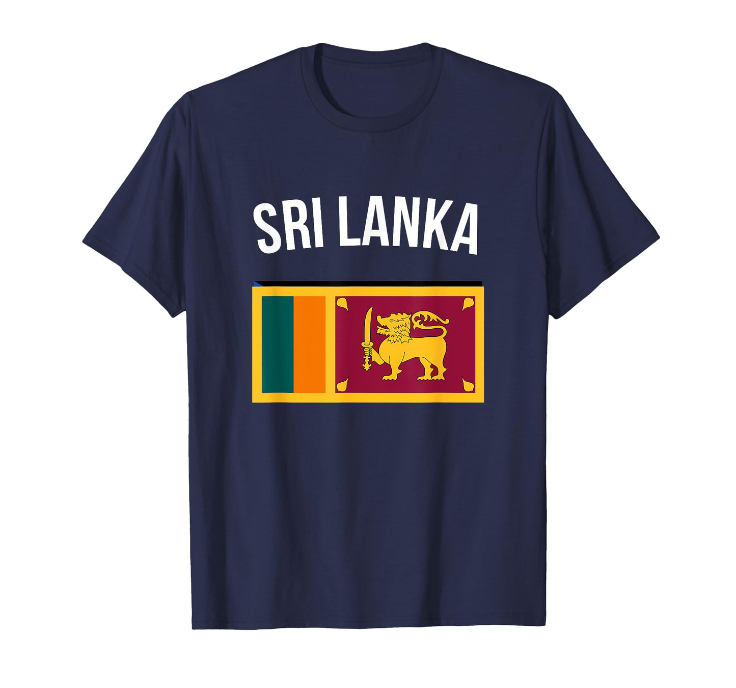 Sri Lanka T-shirt Sri Lankan Flag Tee Pride Travel Souvenir T-Shirt