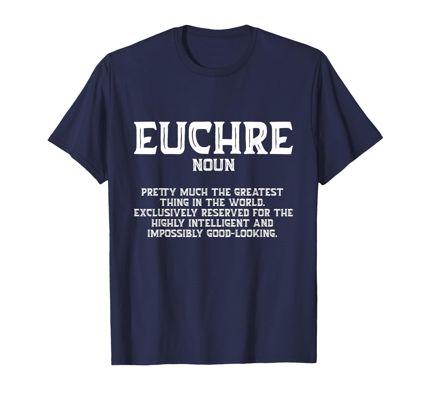Euchre Card Game Player Euchre Gamers Funny Partner T-Shirt