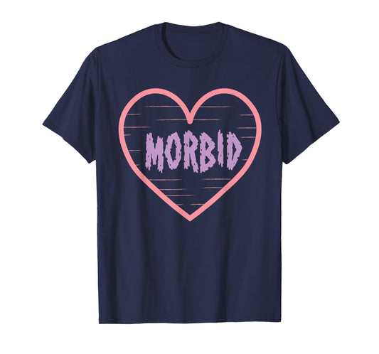 Morbid Heart- Unique Pastel Goth Valentines Day Yami Kawaii T-Shirt