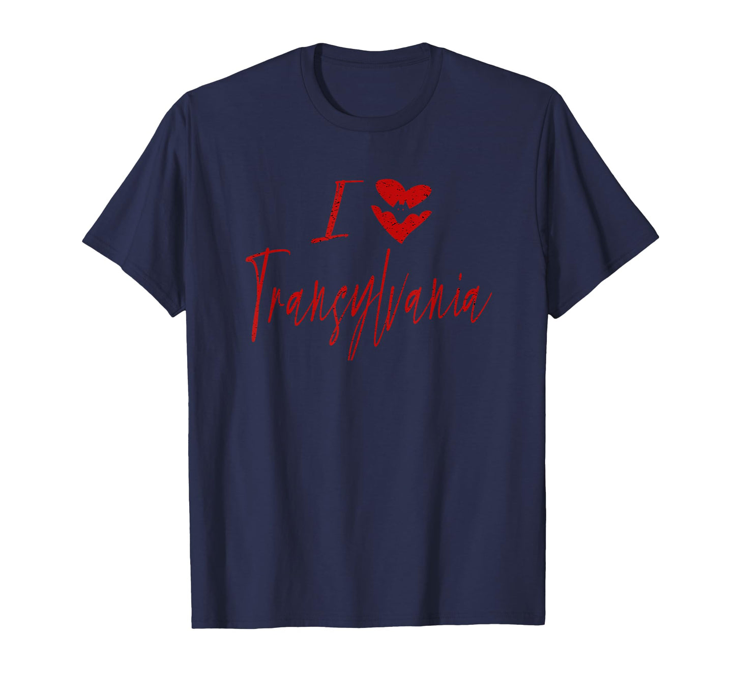 I Love Transylvania - Halloween Vampire T-Shirt
