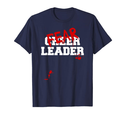 Fearleader Zombie Cheerleader Halloween Costume T-Shirt