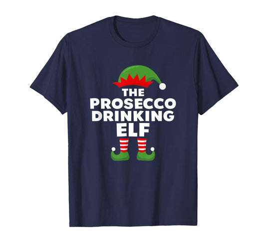 The Prosecco Drinking Elf T-Shirt