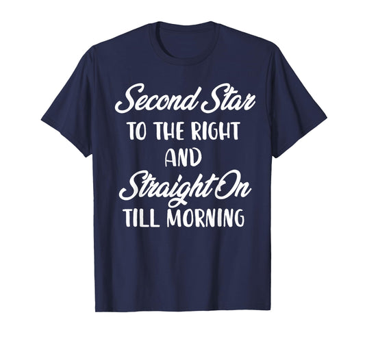 Second Star To The Right T-Shirt
