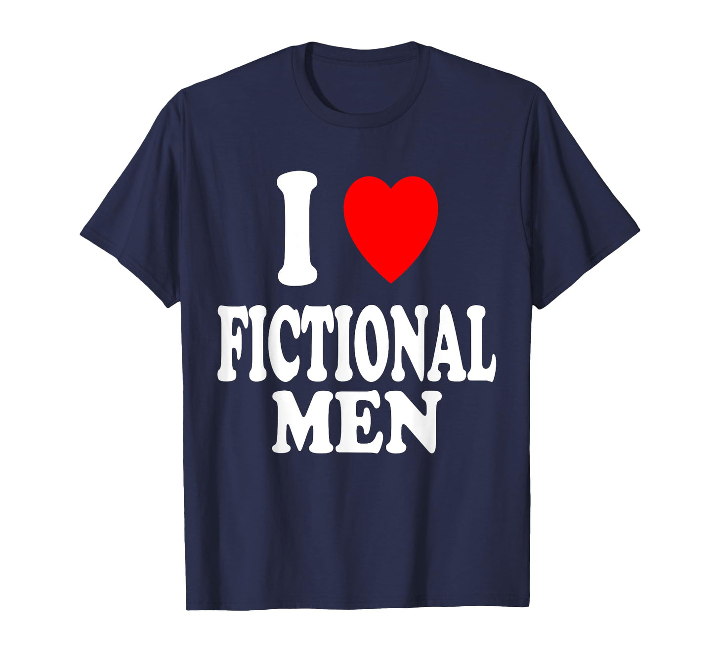 I Heart (Love) Fictional Men Book Movies Literature Reading T-Shirt