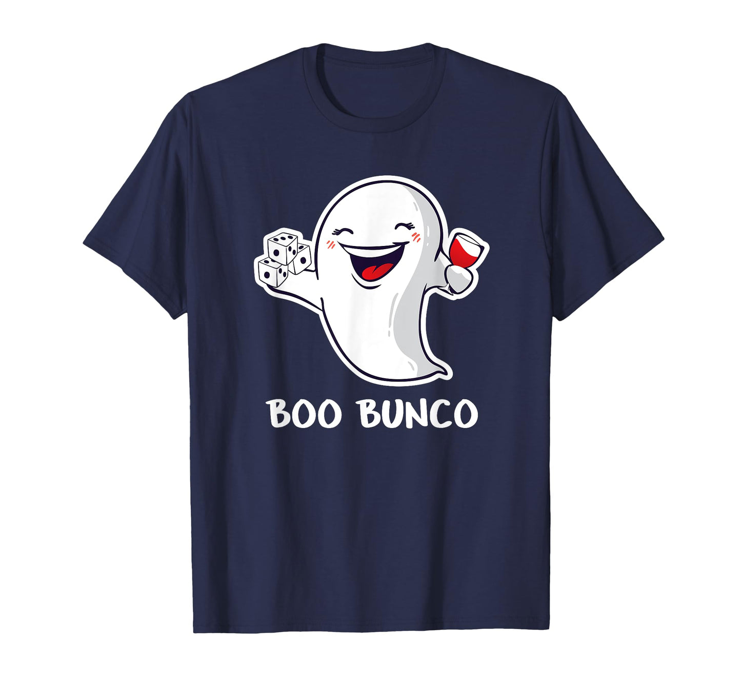 Bunco Halloween Cute Boo Bunco Ghost Gift T-Shirt T-Shirt