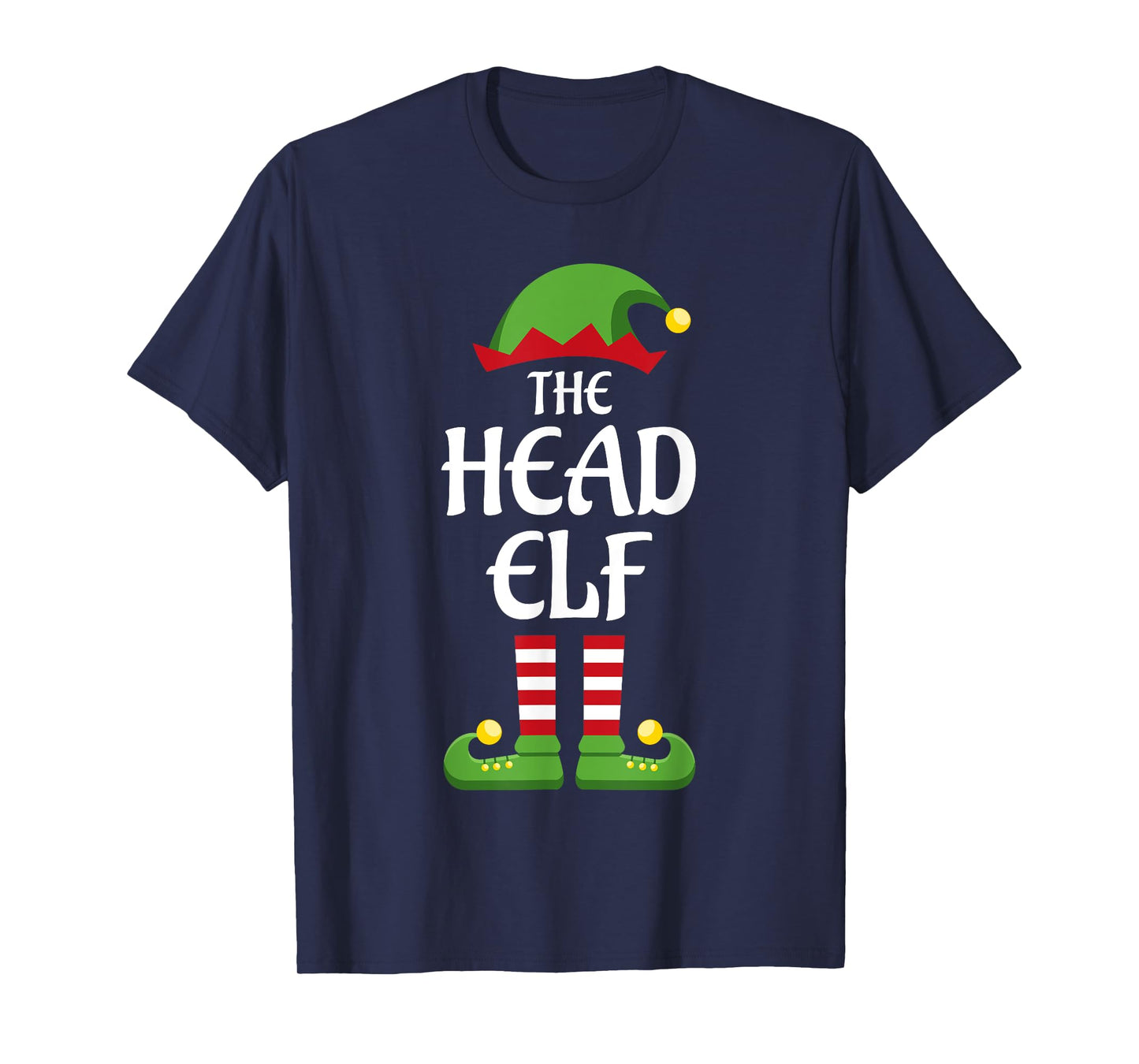 Head Elf Family Matching Group Christmas T-Shirt
