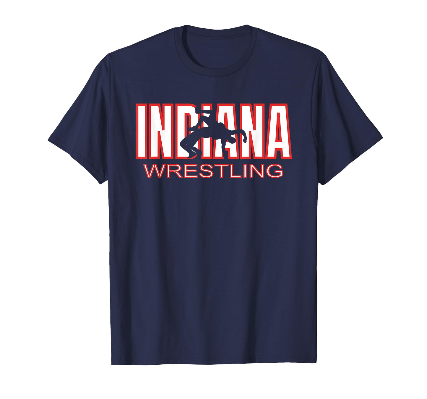 Indiana Wrestler Wrestling Team The Hoosier State Pride Gift T-Shirt