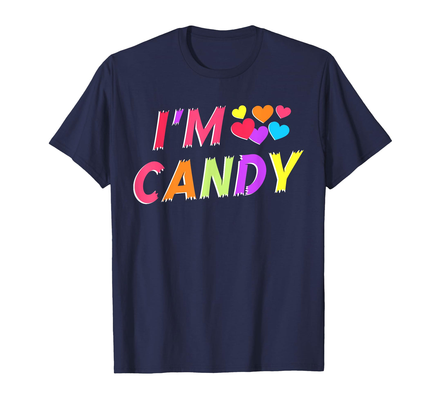 Groovy I'm Candy I Love To Eat Candy Funny Couple Matching T-Shirt
