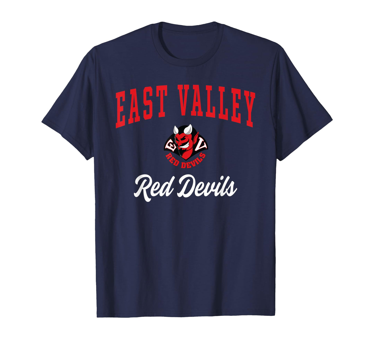 East Valley High School Red Devils T-Shirt