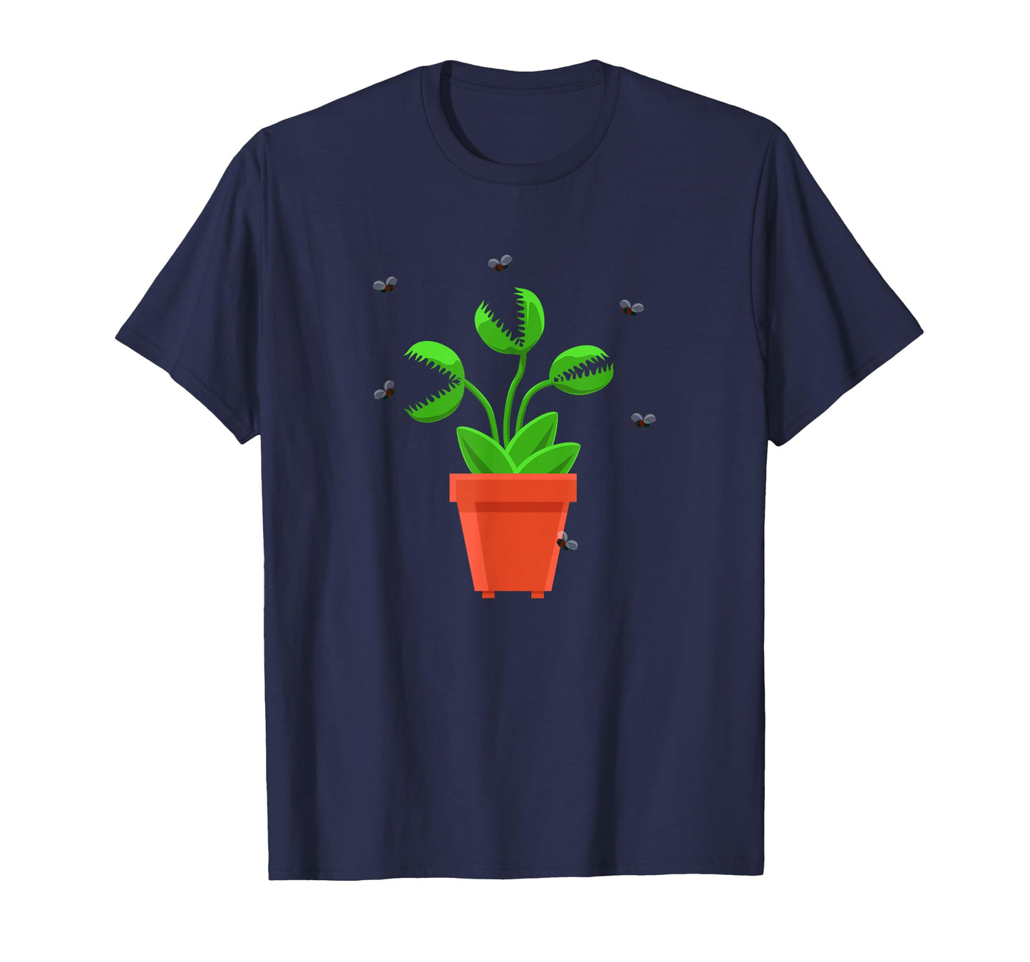 halloween venus fly trap flytrap blue T-Shirt