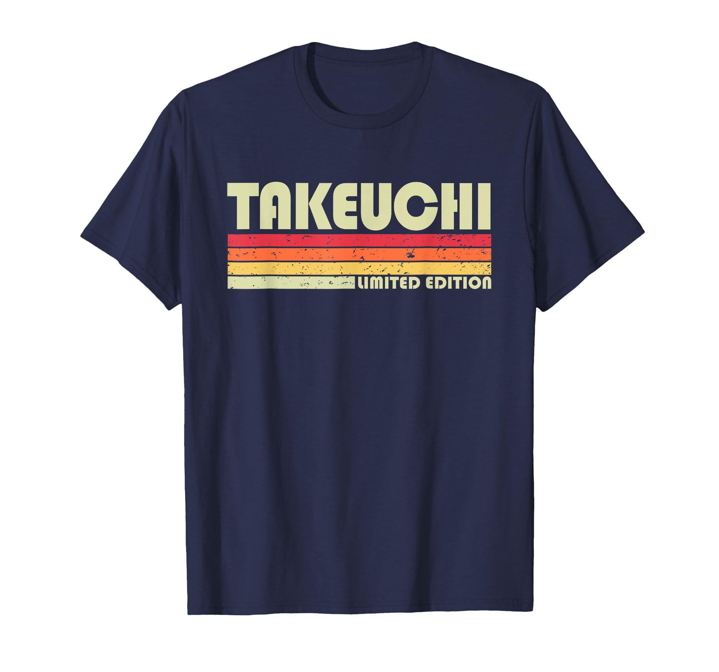 Takeuchi Retro Vintage Japanese name T-Shirt