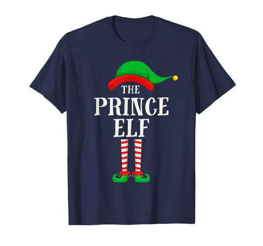 The Prince Elf Christmas Family Matching Group Gifts Boys T-Shirt