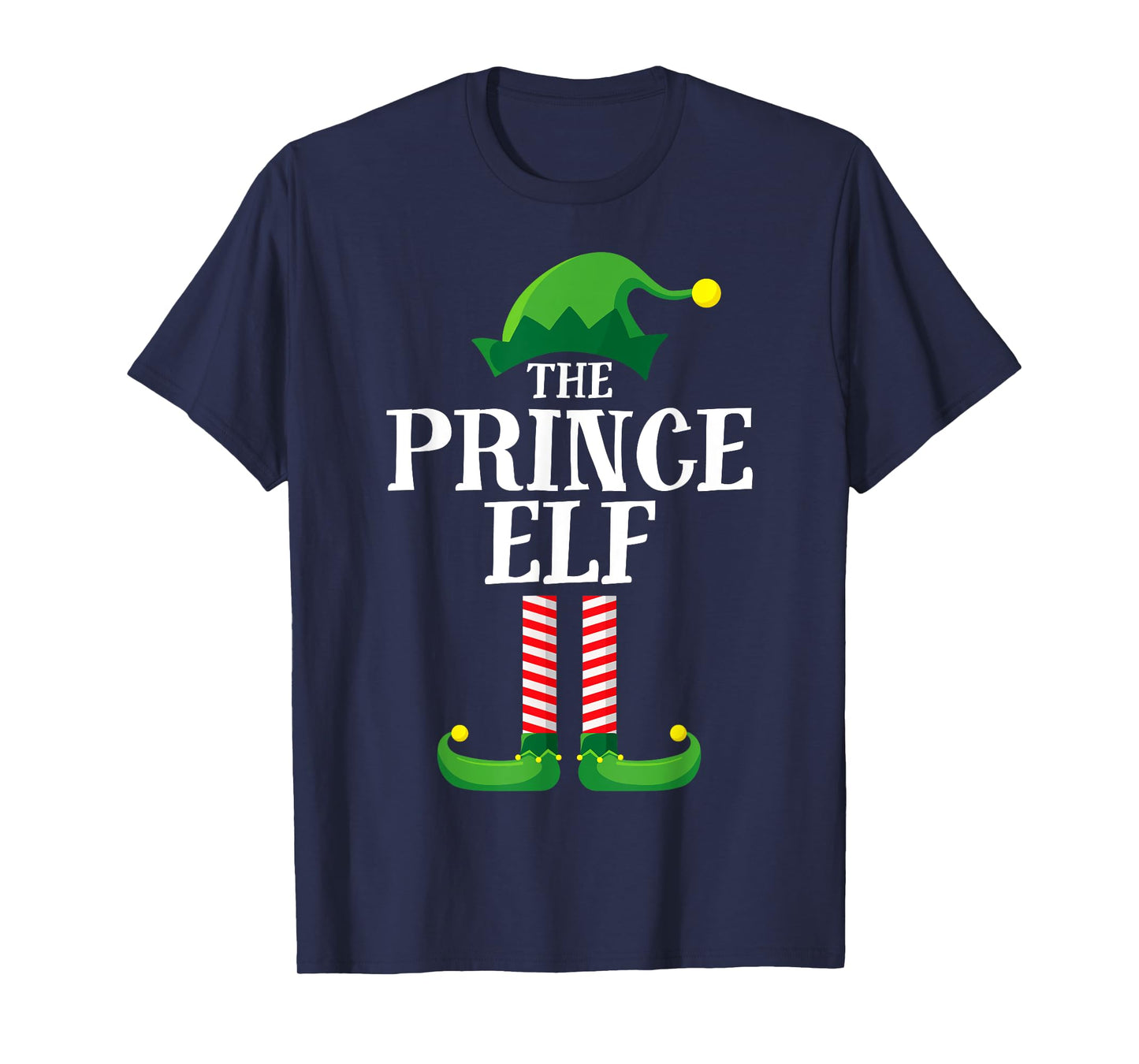 Prince Elf Matching Family Group Christmas Party Pyjamas T-Shirt