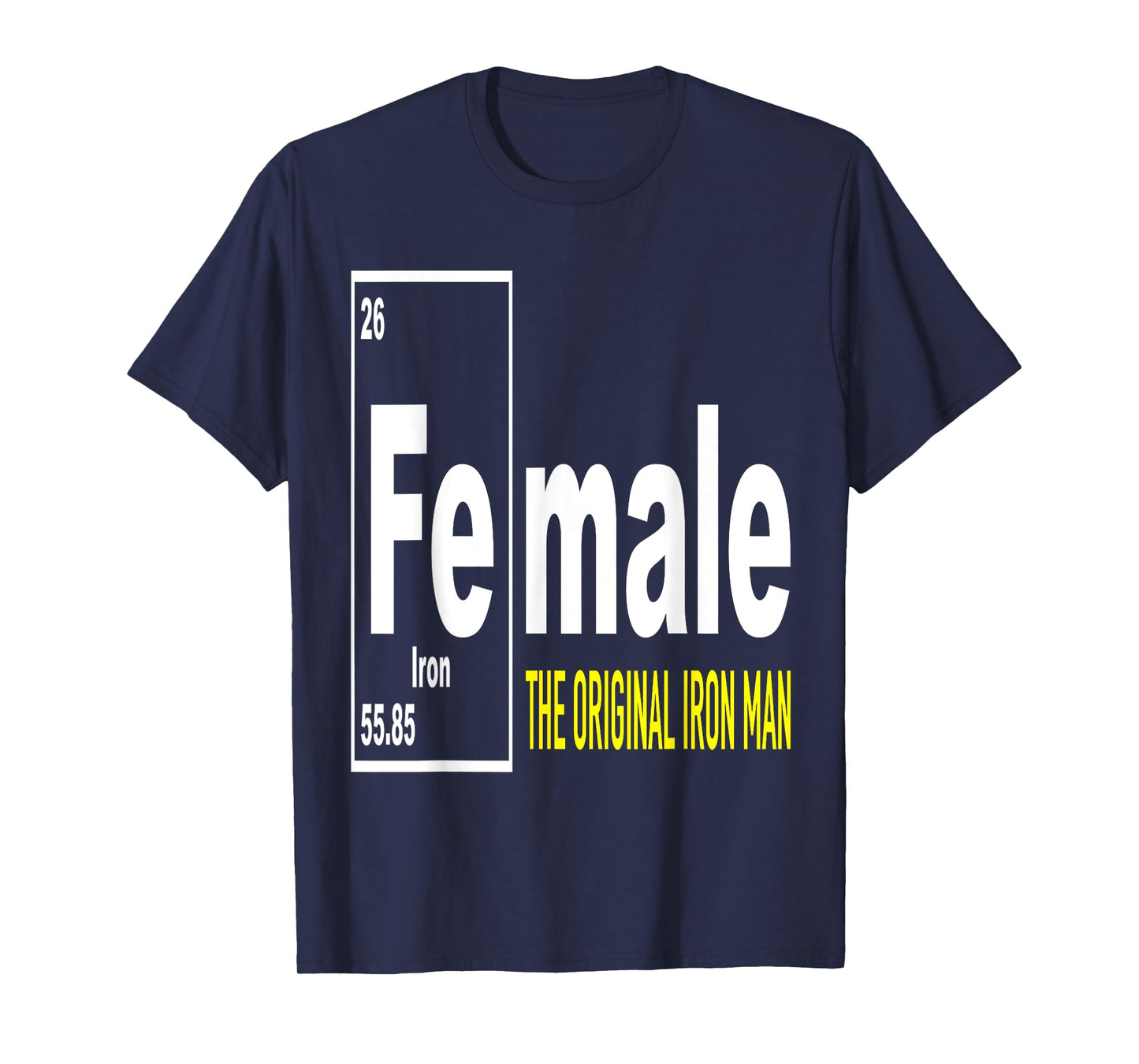 Womens Fe for Iron Shirt, Original Iron Man T-Shirt T-Shirt