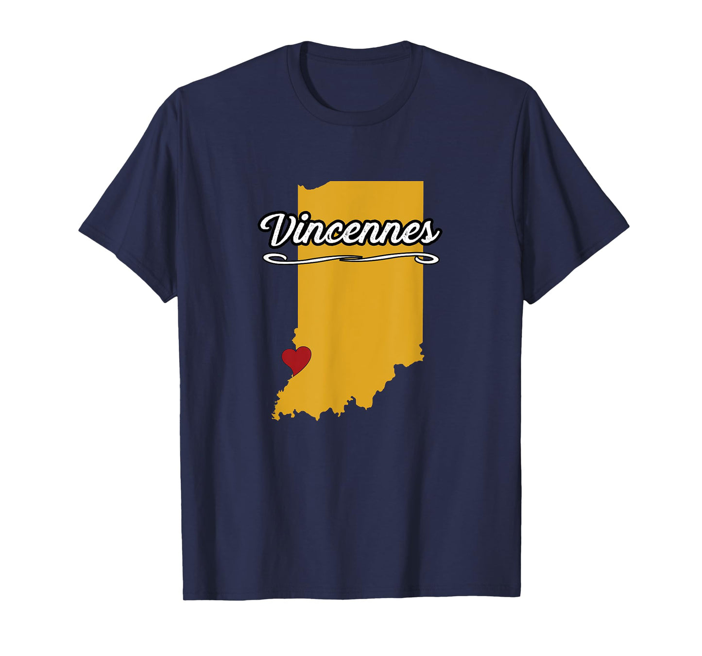 City of Vincennes Indiana | Hoosier Novelty Merch Gift - T-Shirt