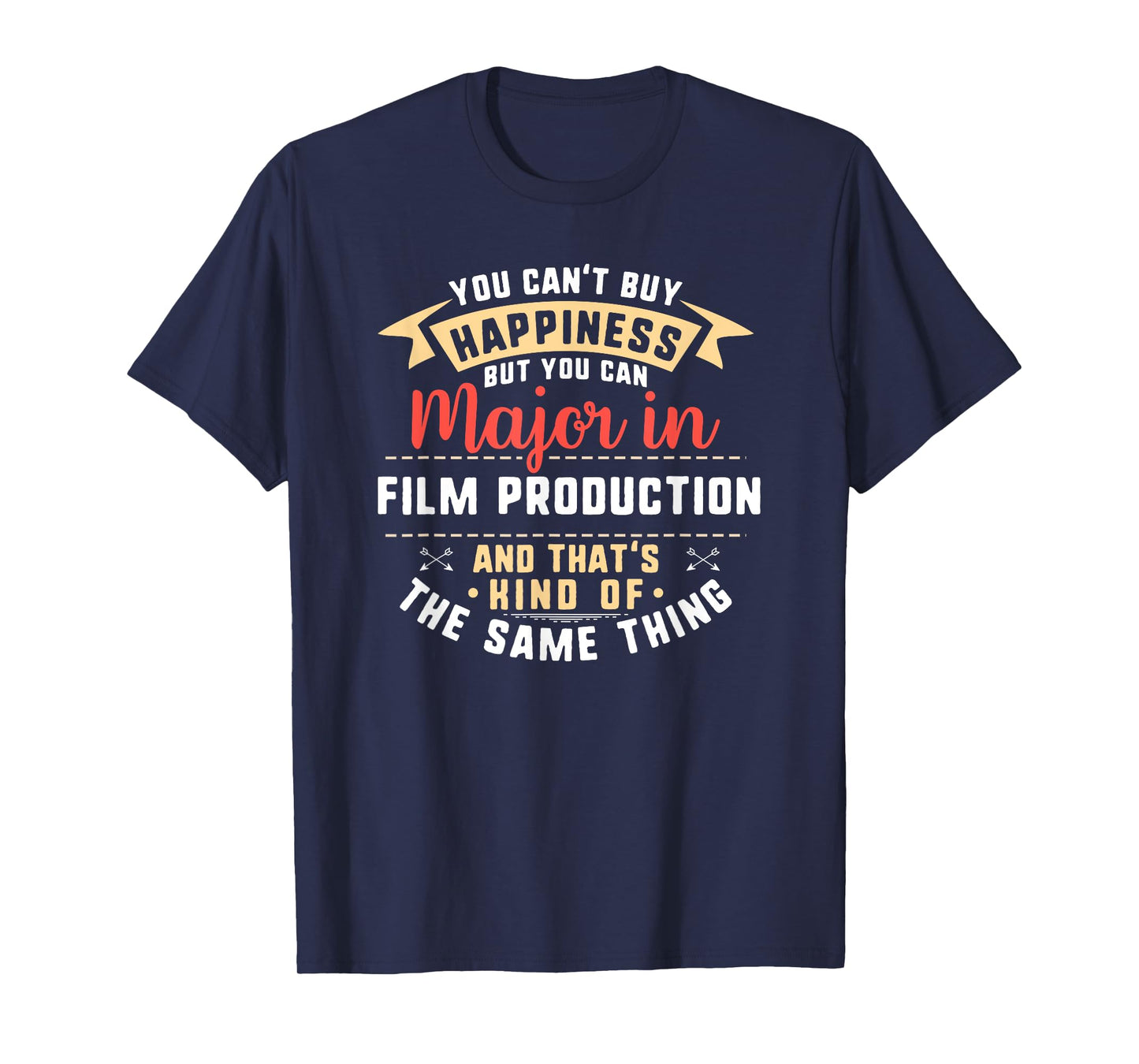 Funny Film Production Major Student Shirt Graduation Gift T-Shirt
