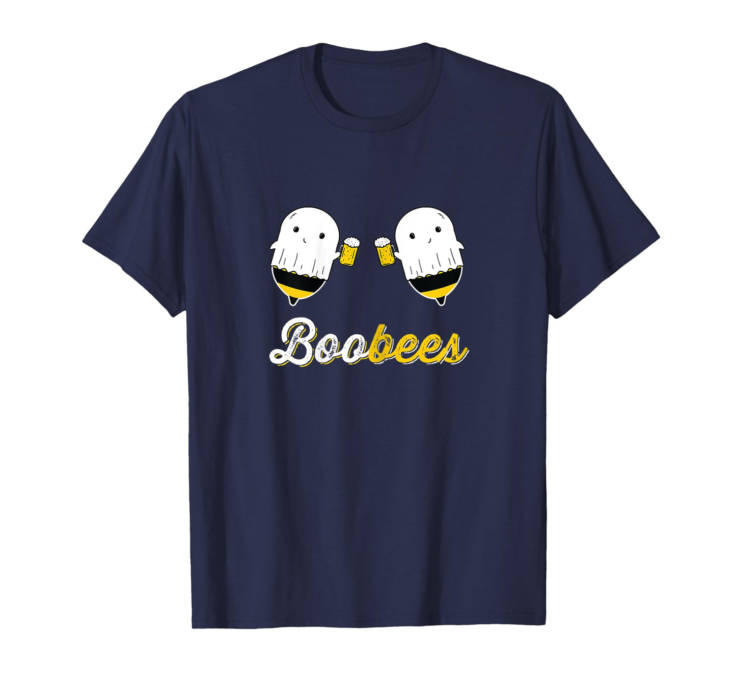 Womens Boo Bees Couples Halloween Costume Funny T-Shirt