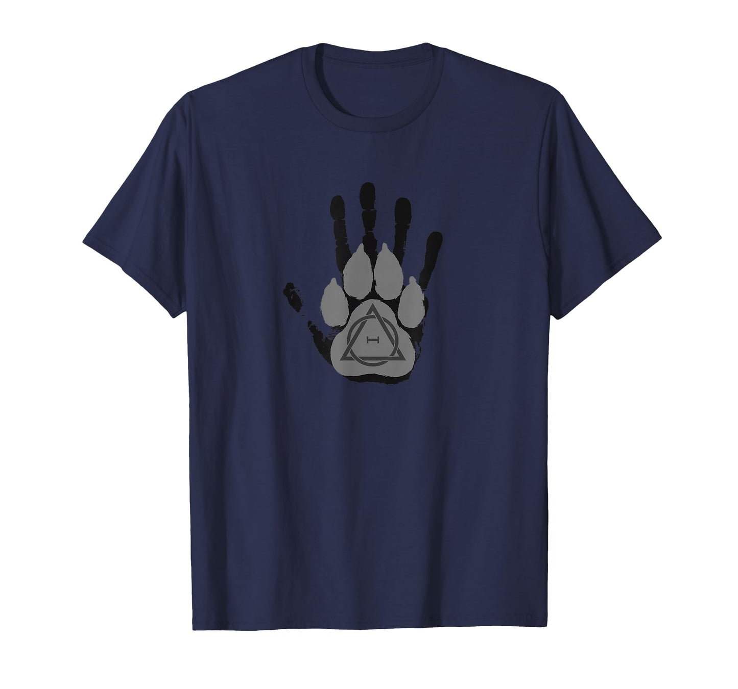 Feathered Commodities Hand and Wolf - Therian T-Shirt