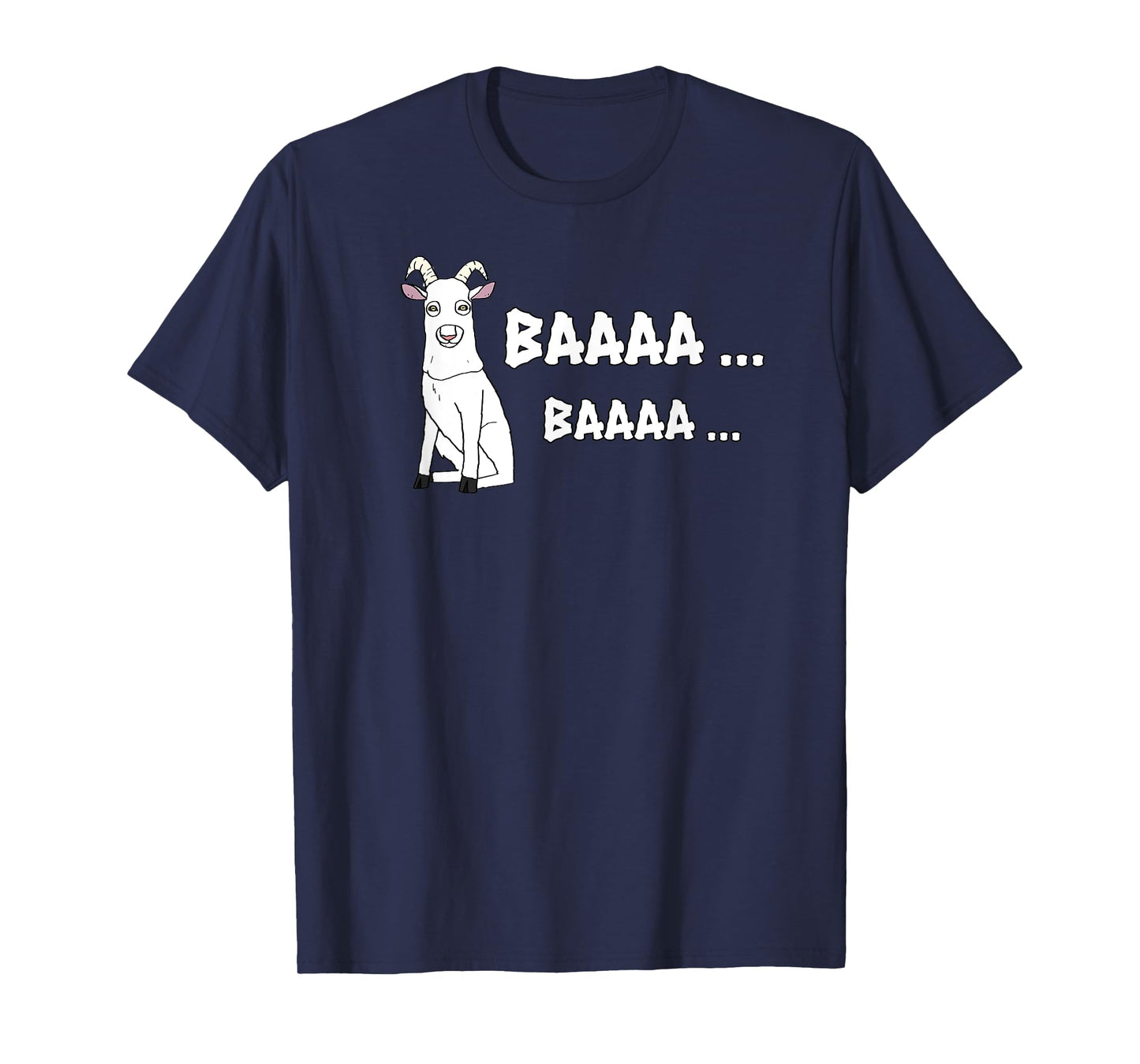 Goat Scary Ghost Baaaa Halloween T-Shirt Pet Shirt