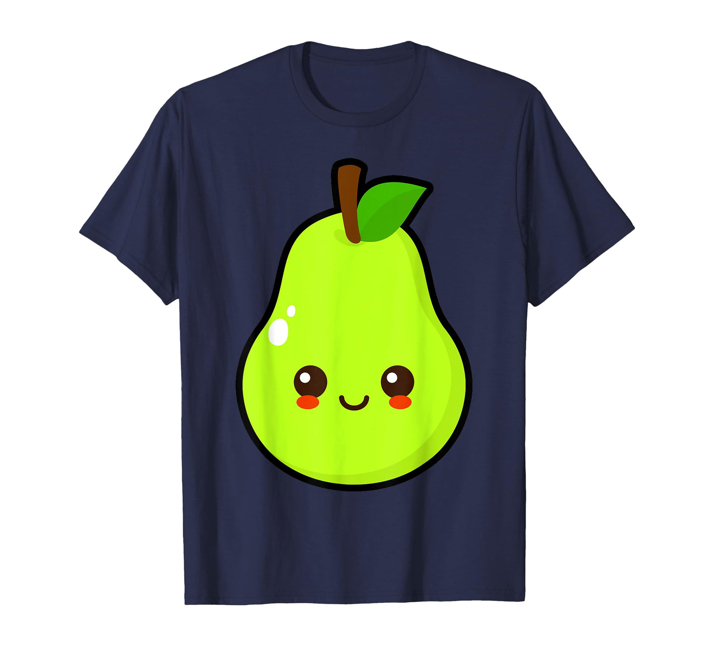 Cute Pear Fruit Kawaii Costume for Kids and Toddlers T-Shirt
